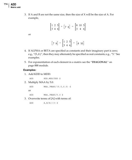 NX Nastran DMAP Programmer's Guide - Kxcad.net