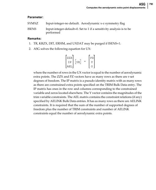 NX Nastran DMAP Programmer's Guide - Kxcad.net