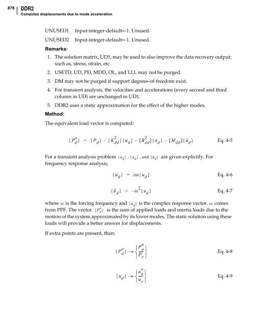 NX Nastran DMAP Programmer's Guide - Kxcad.net