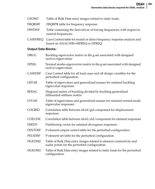 NX Nastran DMAP Programmer's Guide - Kxcad.net