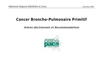 Cancer Broncho-Pulmonaire Primitif - ONCOPACA