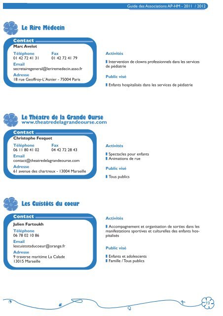 Guide des associations (fichier PDF) - CHU Marseille