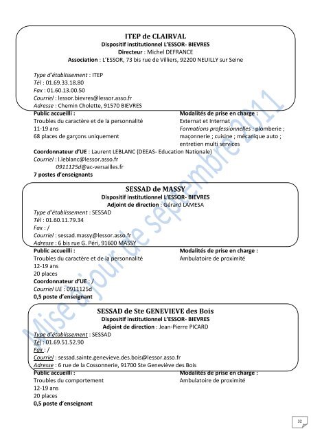 le fichier des etablissements medico-educatifs et sanitaires