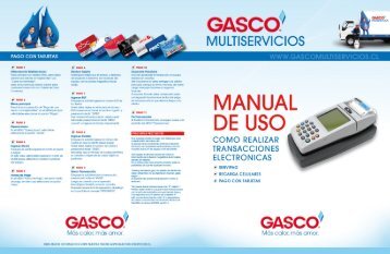 Descargar manual multiservicios. - Club Gasco