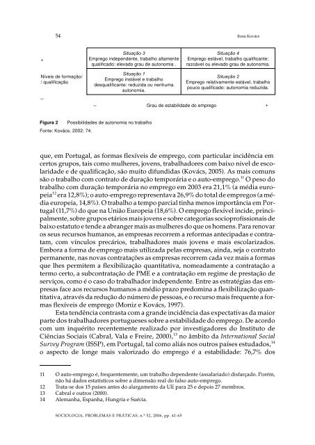 NOVAS FORMAS DE ORGANIZAÇÃO DO TRABALHO E ... - SciELO