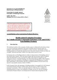 AgBB evaluation scheme - Umweltbundesamt