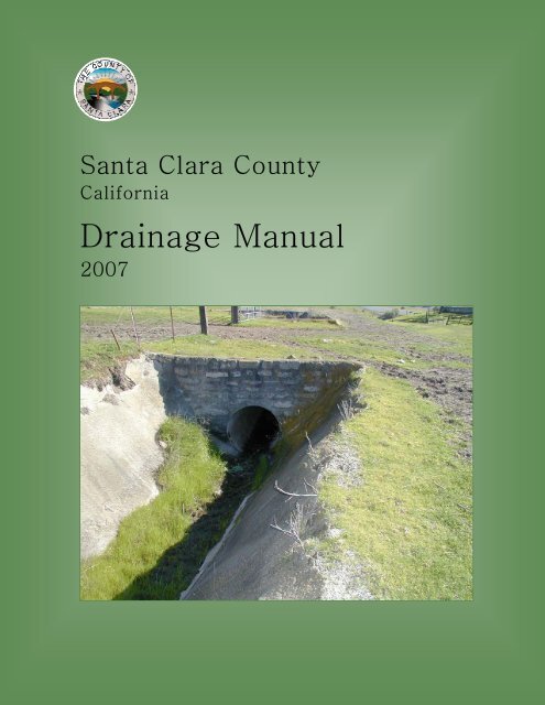 Drainage Manual - County of Santa Clara