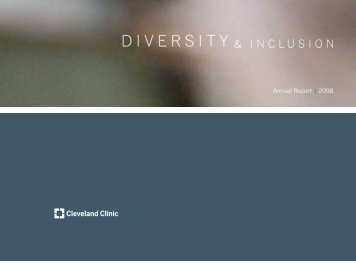 DIVERSITY & INCLUSION - Cleveland Clinic