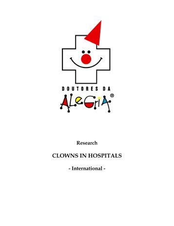 CLOWNS IN HOSPITALS - Doutores da Alegria