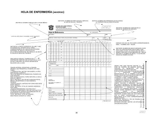 Manual De Llenado De Hoja De Enfermeria Imss Pdf www.yumpu.com