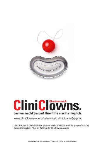 www.cliniclowns-oberösterreich.at, cliniclowns@pga.at