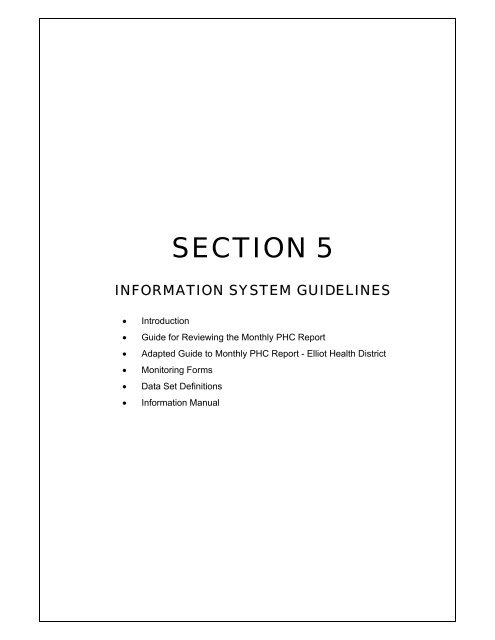 CLINIC SUPERVISOR'S MANUAL - Management Sciences for Health