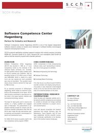 SCCH Profile Software Competence Center Hagenberg