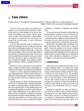 Caso clínico - Revista Medicina General y de Familia