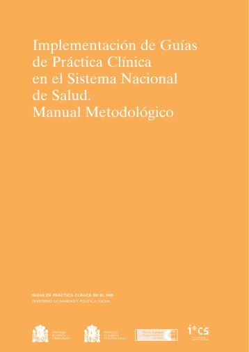 Implementación de Guías de Práctica Clínica - GuíaSalud