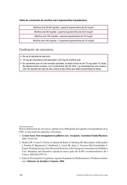 Guía de Práctica Clínica sobre Cuidados Paliativos - GuíaSalud