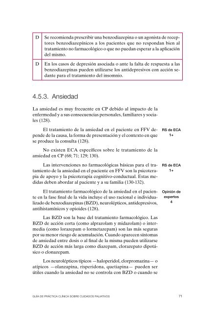 Guía de Práctica Clínica sobre Cuidados Paliativos - GuíaSalud