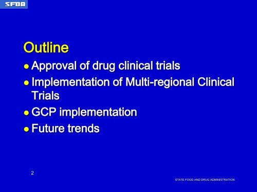 Regulation and Views on Drug Clinical Trials in China - Apec-ahc.org