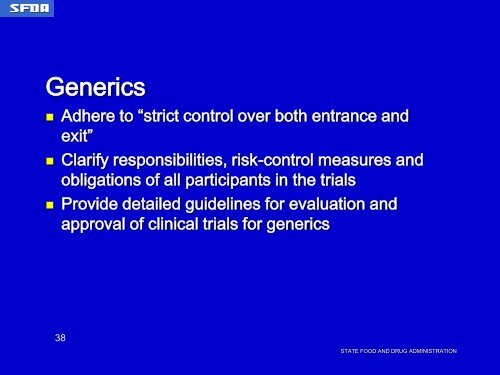 Regulation and Views on Drug Clinical Trials in China - Apec-ahc.org