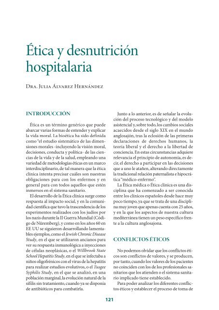 Libro blanco de Desnutrición clínica - SENPE