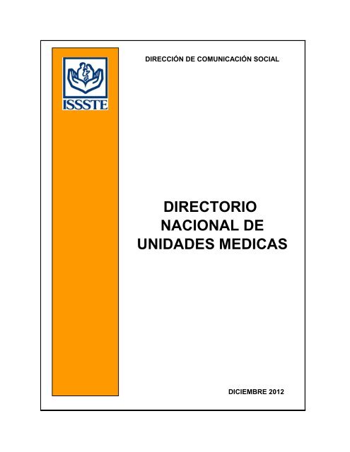 Directorio de Unidades Médicas - Issste