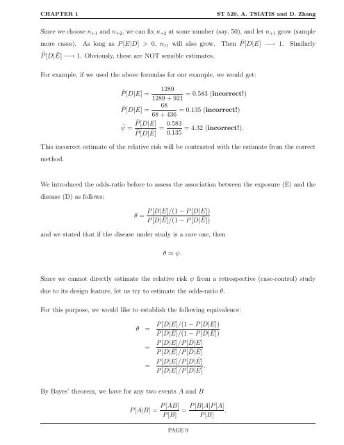 ST 520 Statistical Principles of Clinical Trials - NCSU Statistics ...