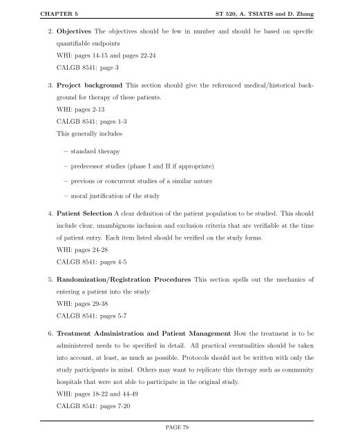 ST 520 Statistical Principles of Clinical Trials - NCSU Statistics ...