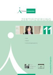 ZertifiZierung - Primas Consulting