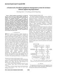 A Framework of Medical Equipment Management System for In ...