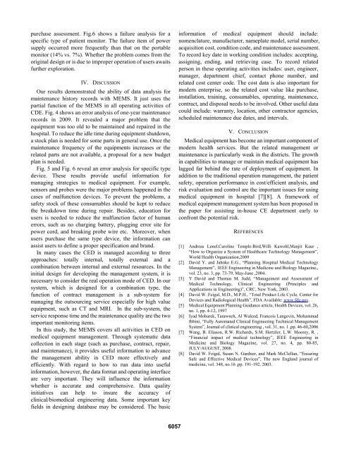 A Framework of Medical Equipment Management System for In ...