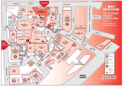 Marion Shopping Centre Map Location Map - St George Clinical School