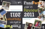 Fund Facts Enero 2012 - the Culinary Health Fund