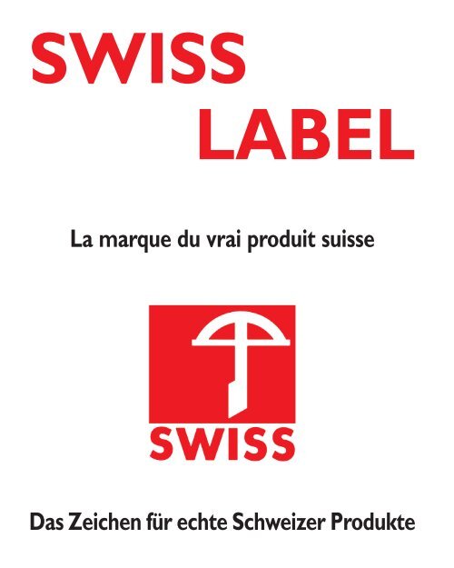 swiss label - Com Consulting SA