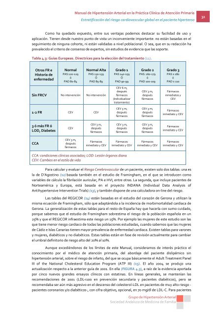 Manual de Hipertensión Arterial en la Práctica Clínica de ... - SAMFyC