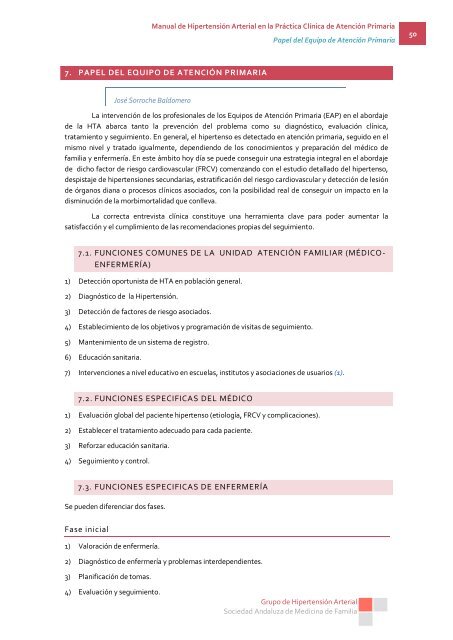 Manual de Hipertensión Arterial en la Práctica Clínica de ... - SAMFyC