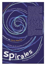 Programme Cinéma du Réel 2011 - Chris Marker
