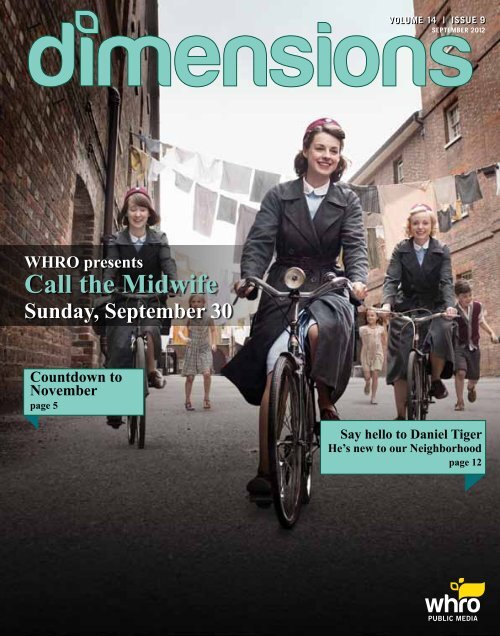 WHRO presents Call the Midwife Sunday, September 30