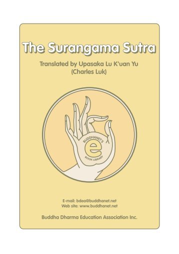 The Surangama Sutra - BuddhaNet