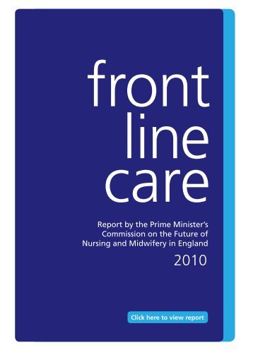 Front Line Care - NHS History