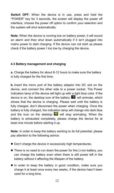 CnM Touchpad II User Manual - KMS Components