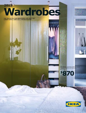 IKEA Brochure Wardrobes 2013 EN US