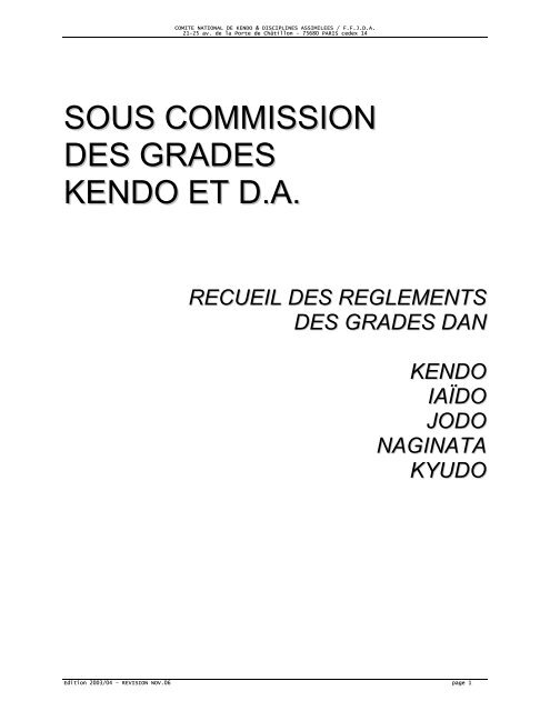 SOUS COMMISSION - CNK