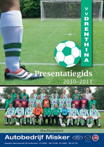 Presentatiegids 2010 downloaden - Drenthina
