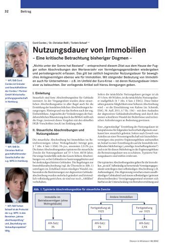 Nutzungsdauer von Immobilien - cfh-hamburg.de