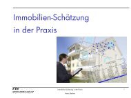 Immobilien-Schätzung in der Praxis - CER-ETH