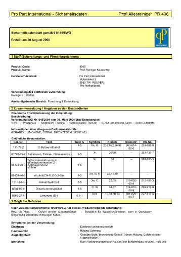 Safety data sheet