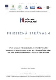 P R I E B E Ž N Á S P R Á V A č. 4 - Národná sústava povolaní