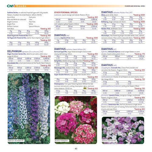 Catalogue - CN Seeds