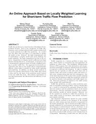 An Online Approach Based on Locally Weighted Learning for Short ...