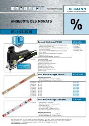 angebote Des monats 01. + 02.2010 - EDELMANN - Fachmarkt für ...